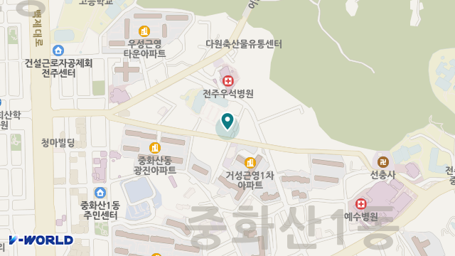 한빛노인복지센터 위치 지도