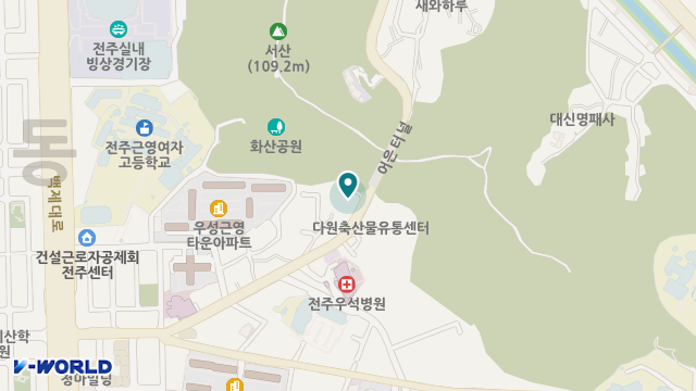 노아노인복지센터 위치 지도