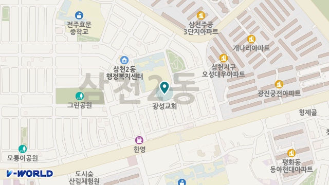 소나무재가노인복지센터 위치 지도