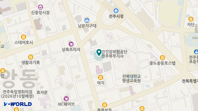 쉼터주간보호센터 위치 지도
