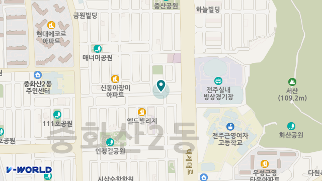 한마음재가노인복지센터 위치 지도