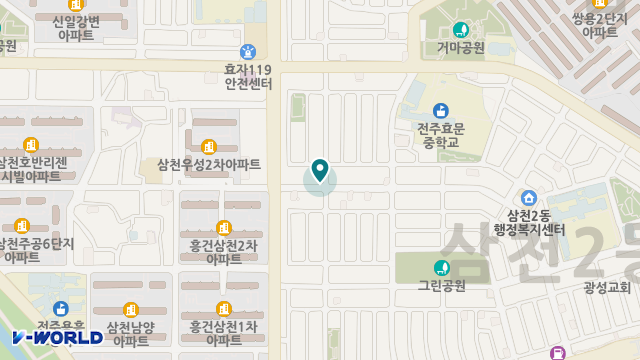 한울재가노인복지센터 위치 지도