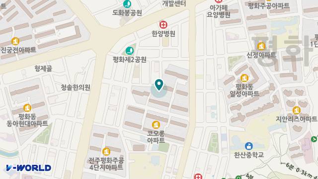 참조은재가복지센터 위치 지도