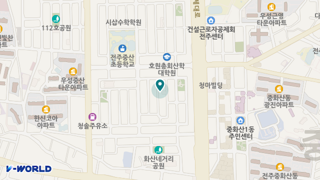 강산재가노인복지센터 위치 지도