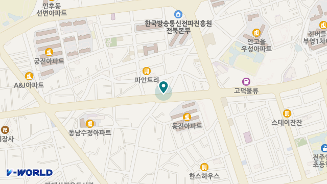 스마일시니어 전주 재가방문요양센터 위치 지도