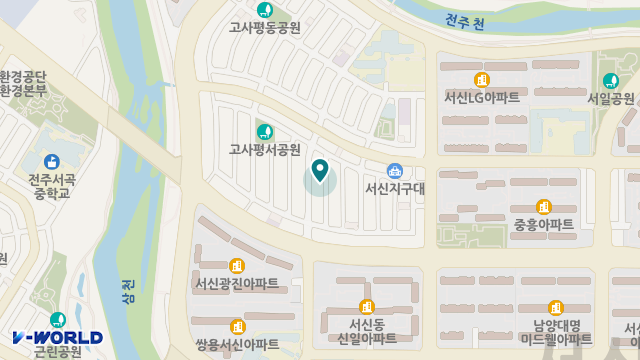 나눔의료기 위치 지도