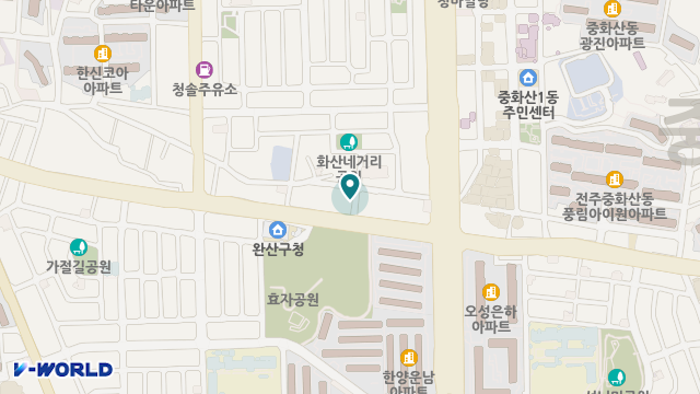 다인재가복지센터 위치 지도