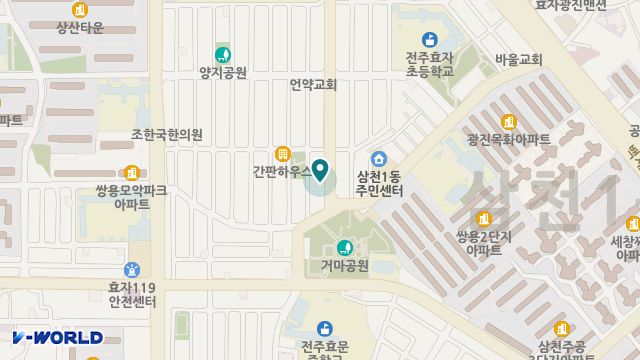 효심재가복지센터 위치 지도