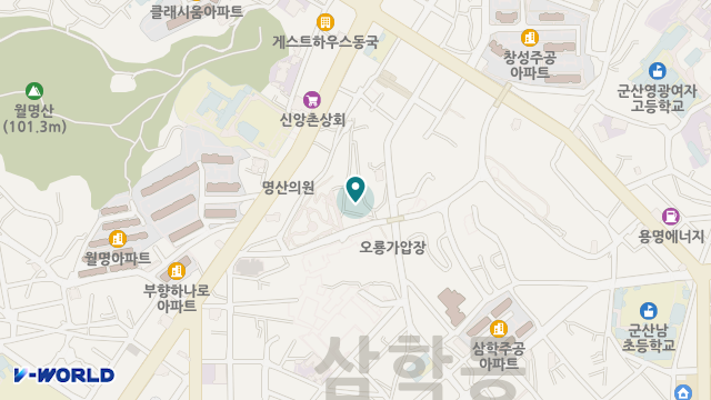 원광재가노인통합지원센터 위치 지도