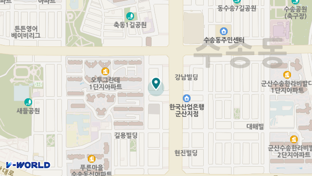 즐거운재가노인복지센터 위치 지도