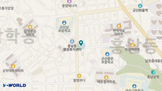 군산동부재가노인복지센터 위치 지도