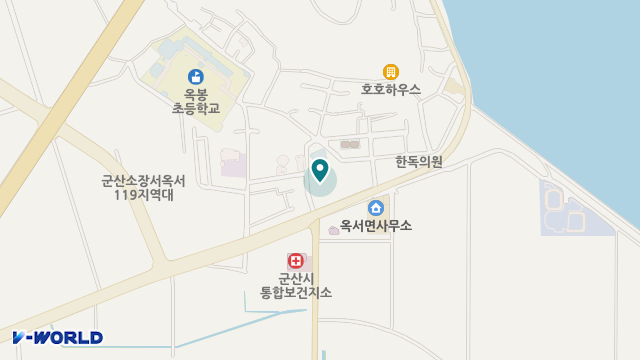 옥서재가노인복지센터 위치 지도