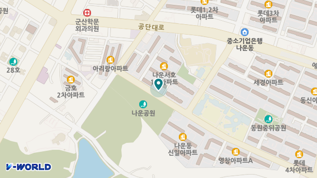 늘 선행재가노인복지센터 위치 지도