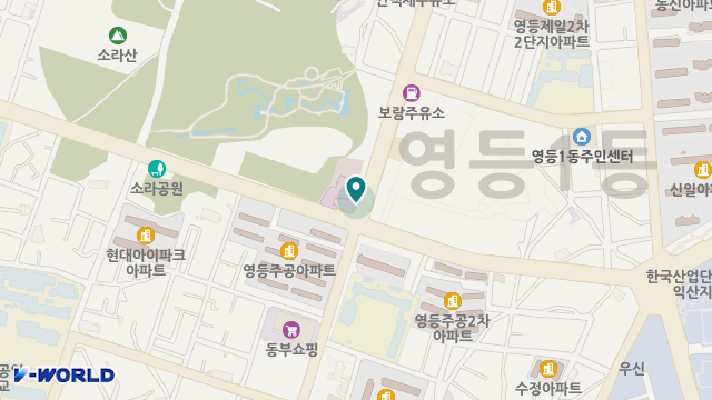 성모노인복지센터 위치 지도