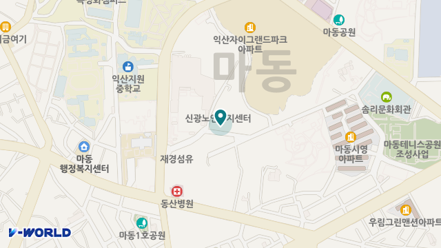 신광노인복지센터 위치 지도
