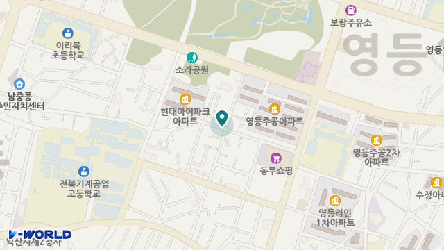 효사랑노인복지센터 위치 지도