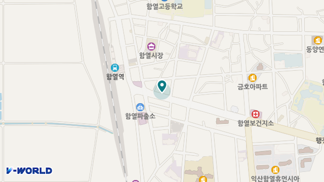 함열 한마음주간보호센터 위치 지도