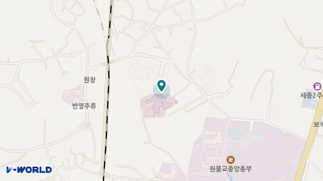 원광효도마을 주간보호센터 위치 지도