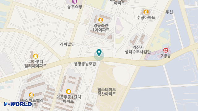 동산의료기 위치 지도