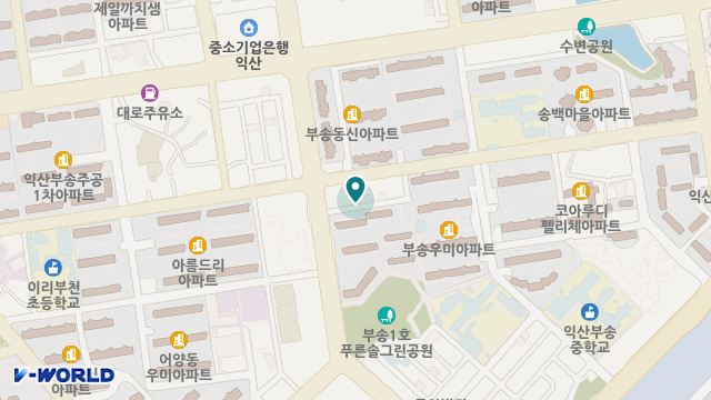 해피데이재가노인복지센터 위치 지도