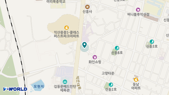모인복지센터 위치 지도