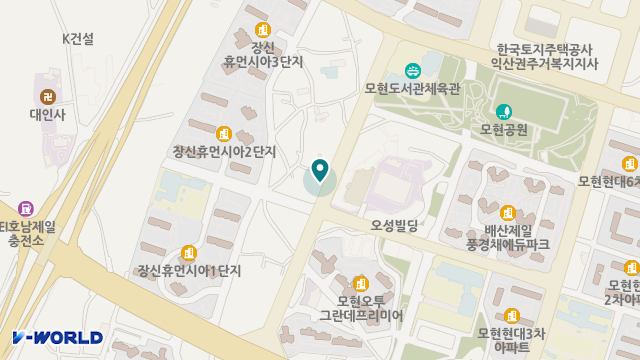 익산모현주간보호센터 위치 지도