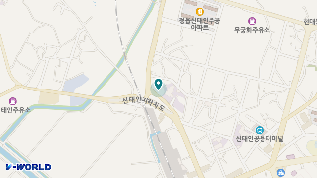 하늘향노인복지센터 위치 지도