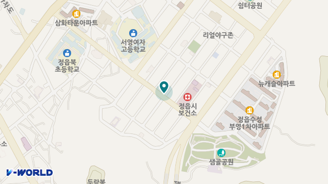 어른사랑노인복지센터 위치 지도