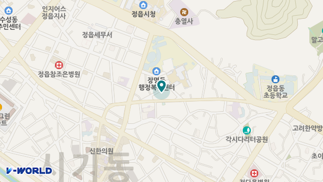 다정한재가복지센터 위치 지도