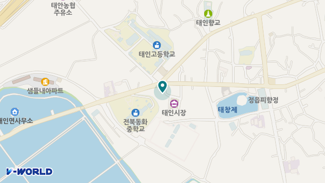 태인재가복지센터 위치 지도