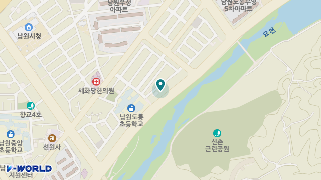 예닮노인복지센터 위치 지도