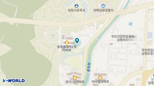 남원사랑노인재가복지센터 위치 지도