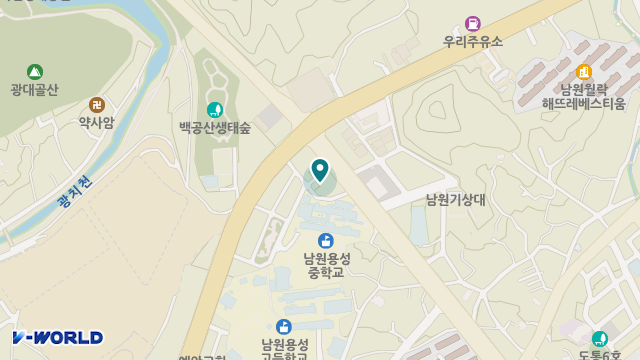 남원성심재가노인복지센터 위치 지도