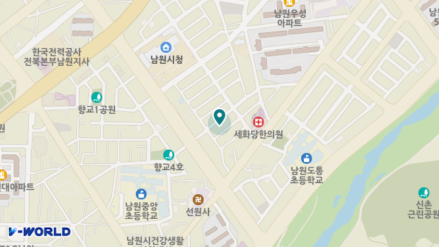 사랑샘재가노인복지센터 위치 지도