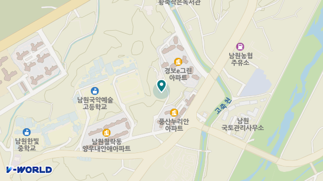 이웃사랑통합노인복지센터 위치 지도