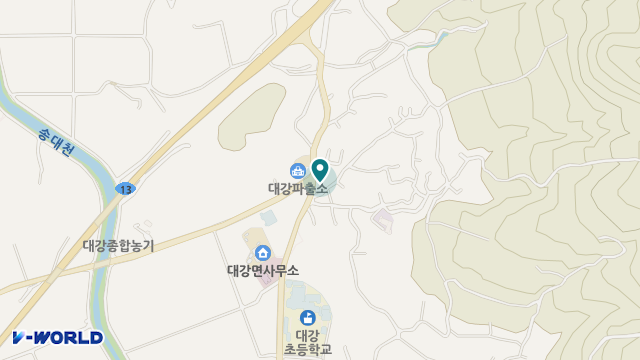 대강참사랑재가노인복지센터 위치 지도