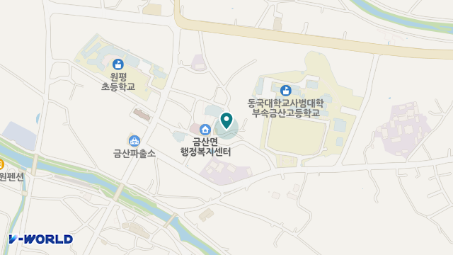 평화재가복지센터 위치 지도