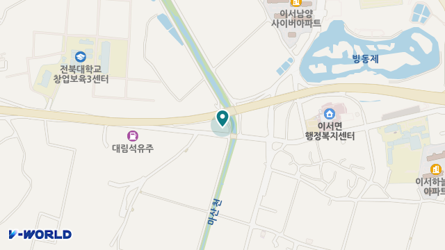 이서노인복지센터 위치 지도