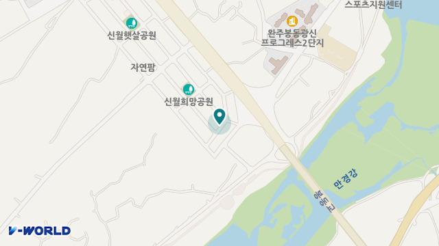 행복의료기 위치 지도