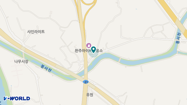 사랑재가복지센터 위치 지도