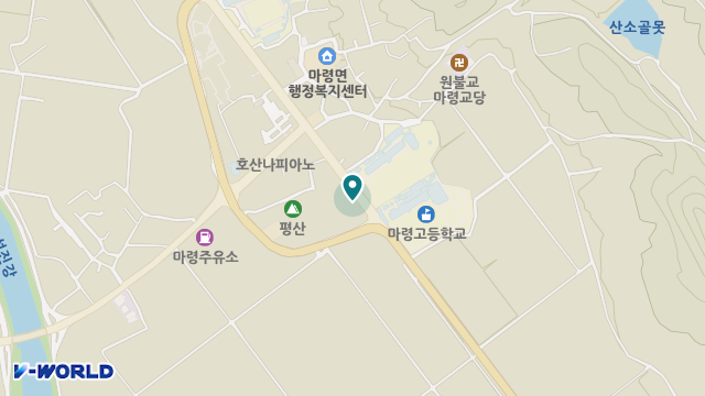 (사)농촌복지센터(진안노인복지센터) 위치 지도
