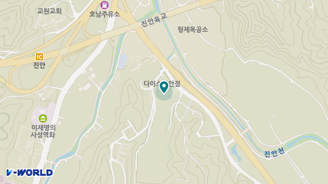 진안단양노인복지센터 위치 지도