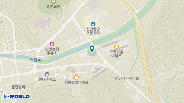 행복한노인복지센터 위치 지도