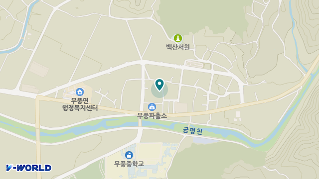 무풍재가노인복지센터 위치 지도