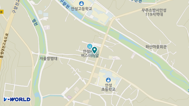 해누리노인복지센터 위치 지도