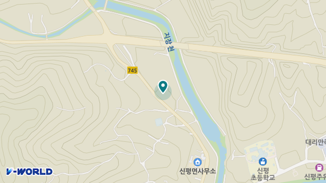 한마음노인복지센터 위치 지도