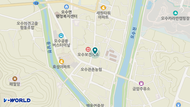 복된노인복지센터 위치 지도