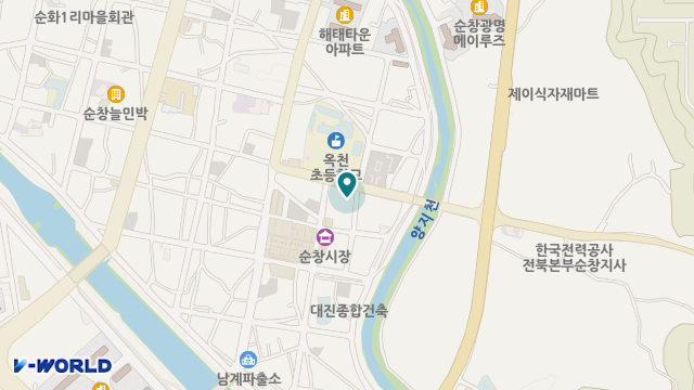 행복재가복지센터 위치 지도