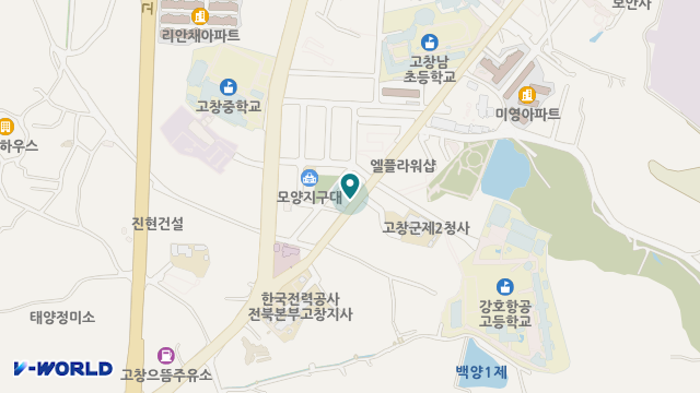 고창방문간호센터 위치 지도