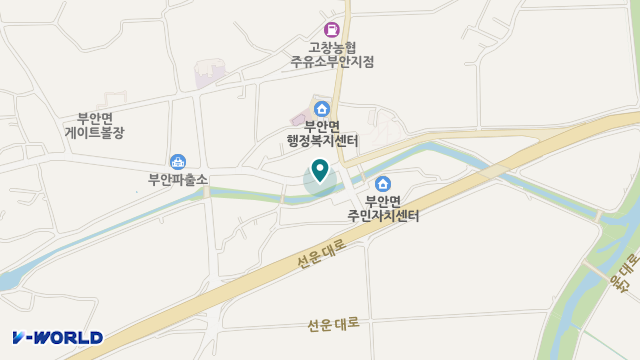 섬김노인재가복지센터 위치 지도
